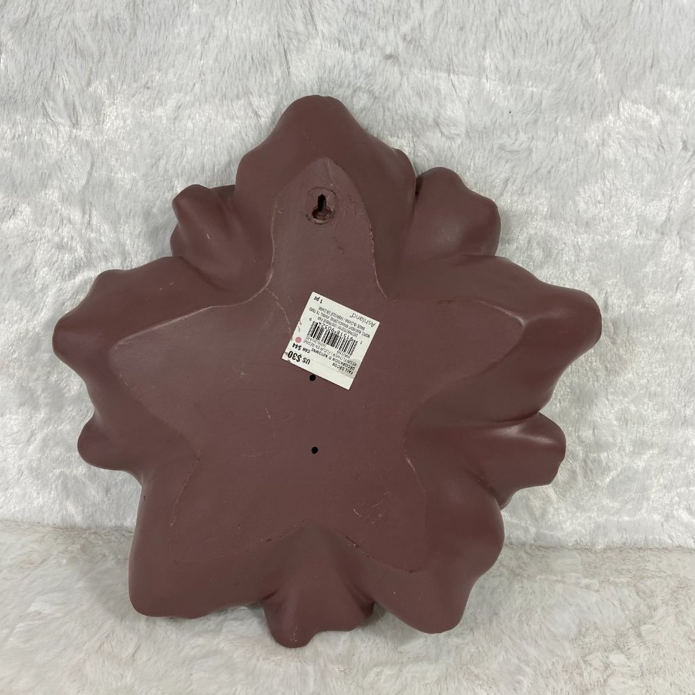 Glam Mauve/Gold Wall Flower Sculpture - Picture 5 of 5